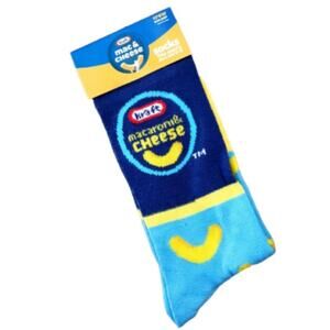 Kraft Macaroni & Cheese Novelty Crew Socks